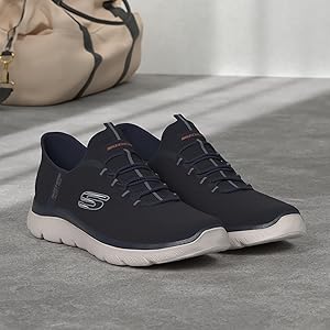 Amazon.com | Skechers Men's Summits High Range Hands Free Slip-in